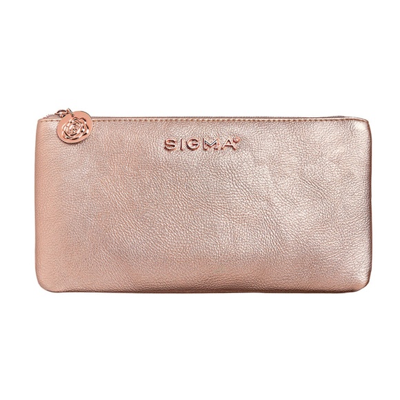 Sephora Other - SIGMA Rose Gold Cosmetic Bag + LUX Bundle!